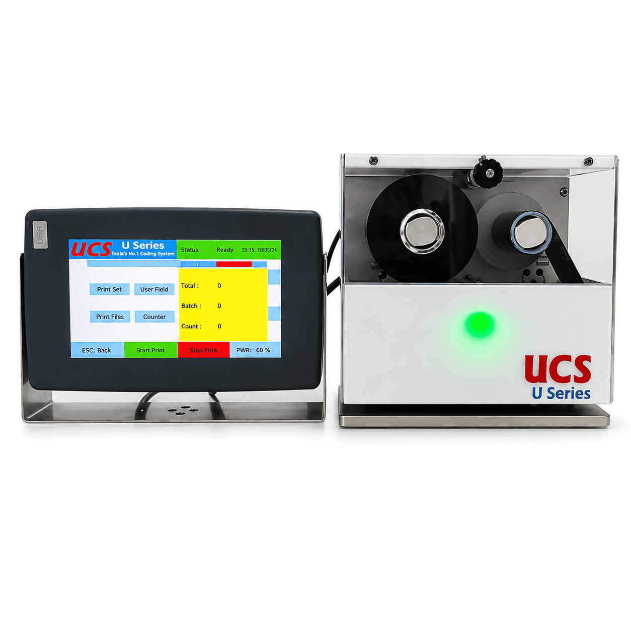U107 Large Area Thermal Transfer Overprinter