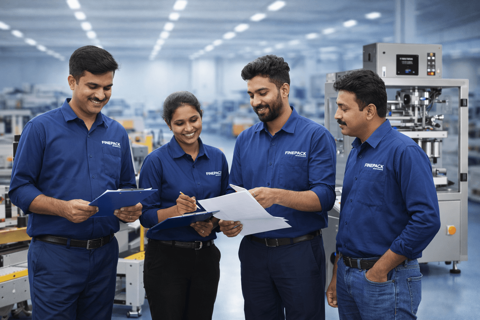 The Ace Finepack service team