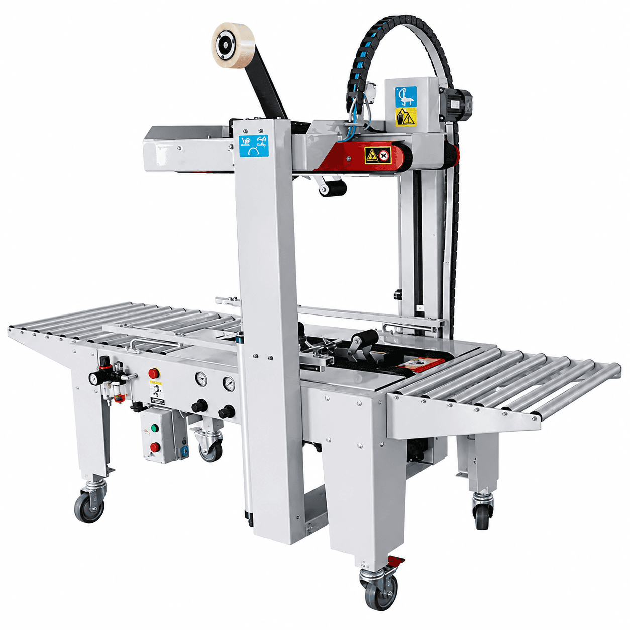 FPCS-5050Q Random Fully Automatic Case Sealer for Water Free Adaptive Tape