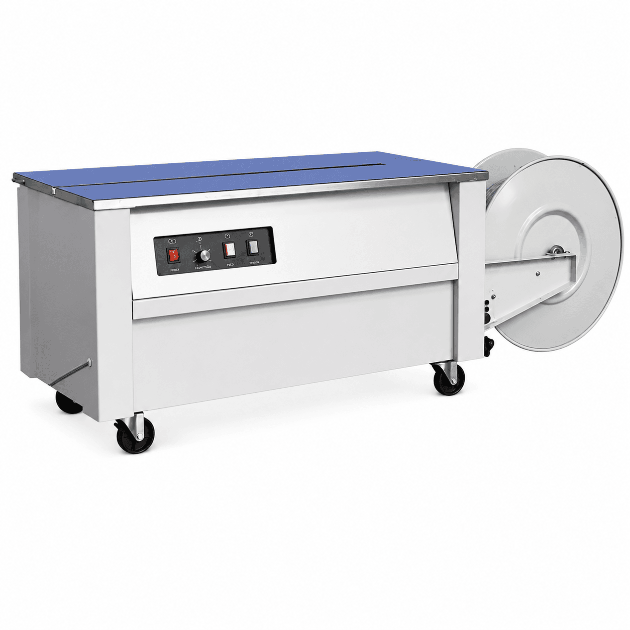 FPS-II Semi Automatic Carton Box Strapping Machine Floor Model