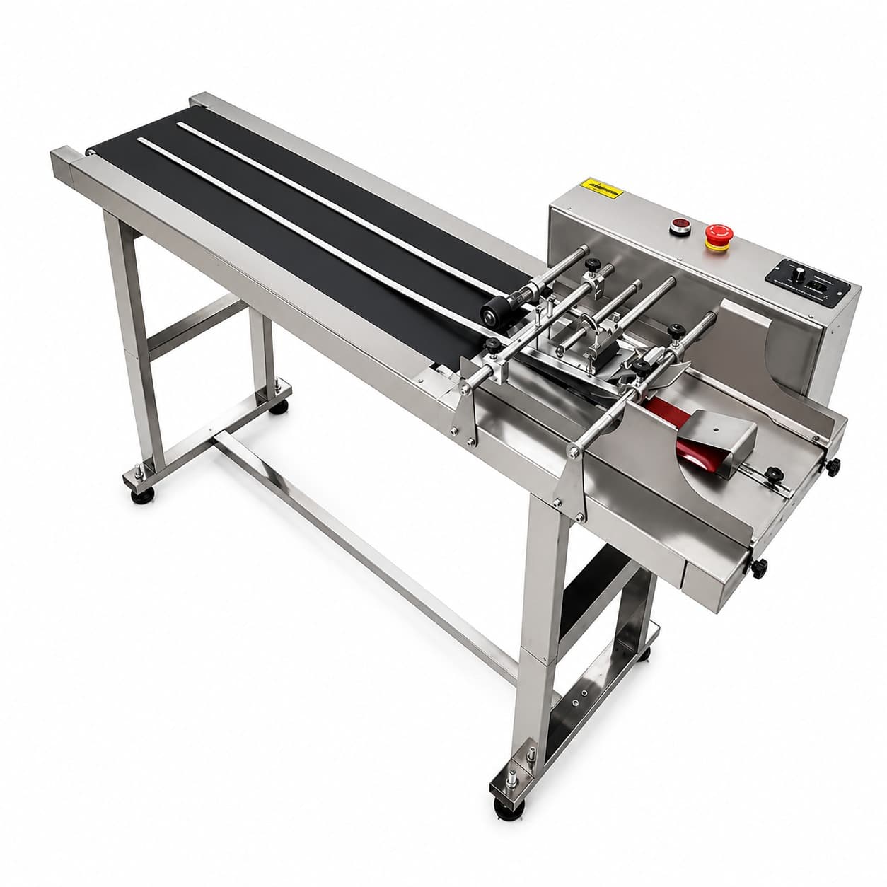 FP SC350W – Stacker Conveyor with VFD for Wide Labels