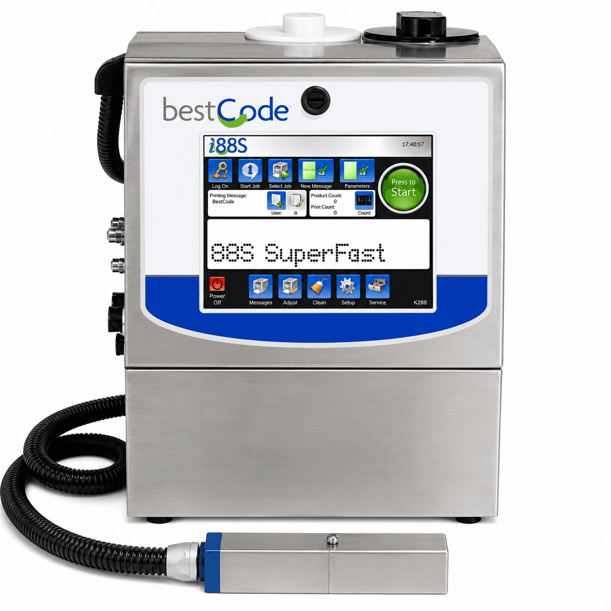 BestCode Model 88S Super Fast Continuous Inkjet Printer