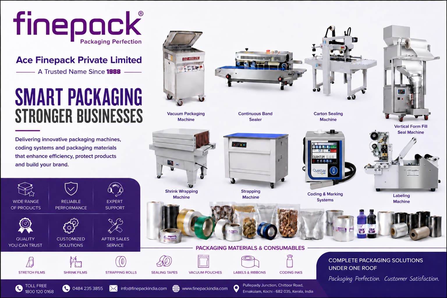 Ace Finepack Private Limited – Delivering Packaging Perfection Since 1988