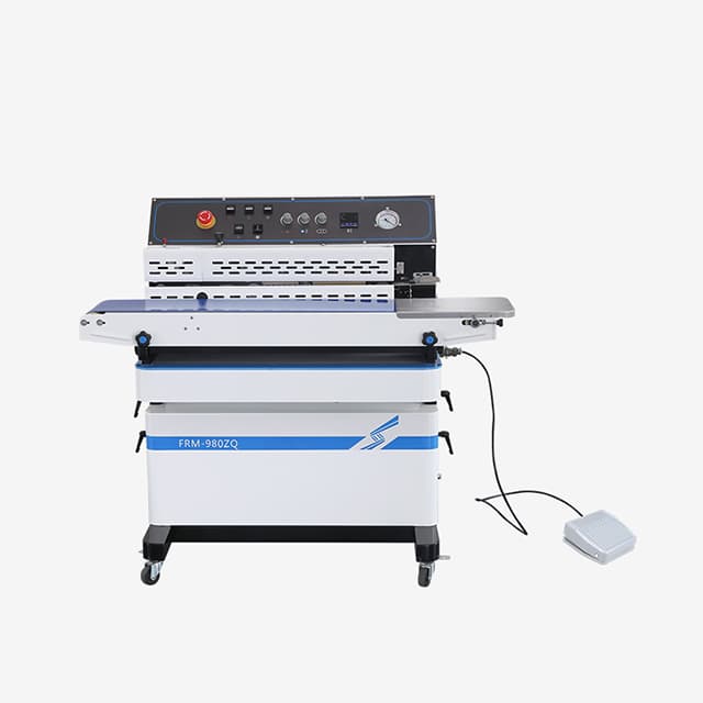 Air Suction Continuous Band Sealing Machine