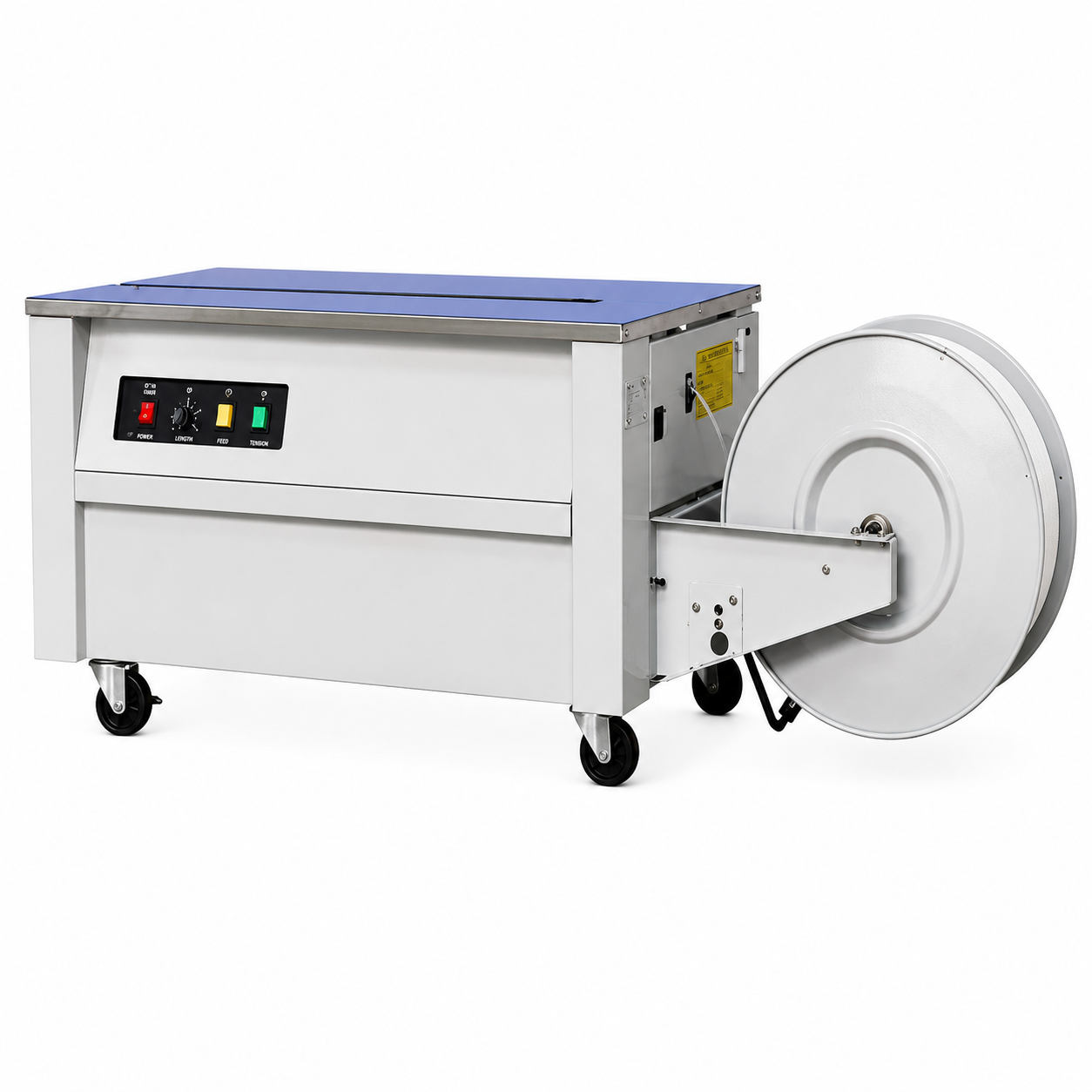 FPS-II Semi Automatic Carton Box Strapping Machine Floor Model - Image 2