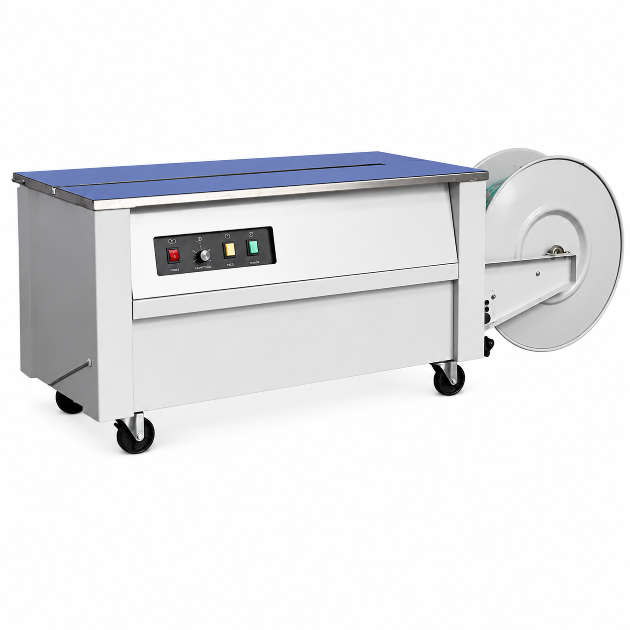 FPS-II Semi Automatic Carton Box Strapping Machine Floor Model