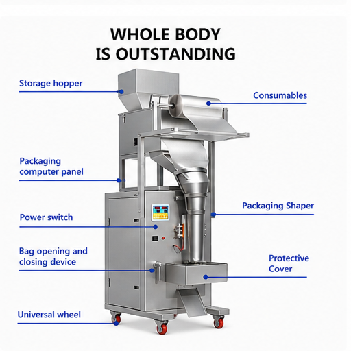 Automatic Vertical powder filling machine - Image 4